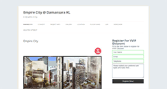 Desktop Screenshot of empirecitykl.com