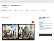 Tablet Screenshot of empirecitykl.com